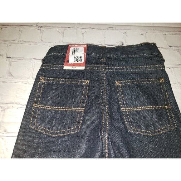 Nwt SIZE 4 Slim Boys Arizona Jean Co Jeans Adjustable Waist snap closure - Picture 4 of 4